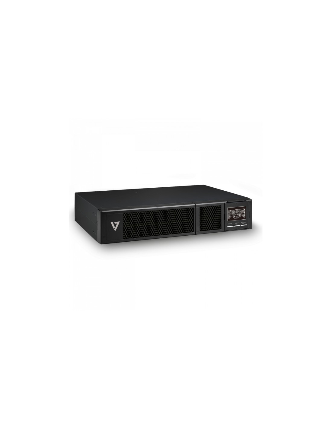 V7 Onduleur 1500 VA, 1500 W 8 salidas AC rackable 2U avec écran LCD Negro