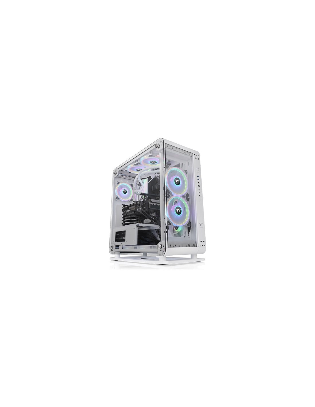 Thermaltake Core P6 Tempered Glass Snow Mid Tower Midi Tower Blanco