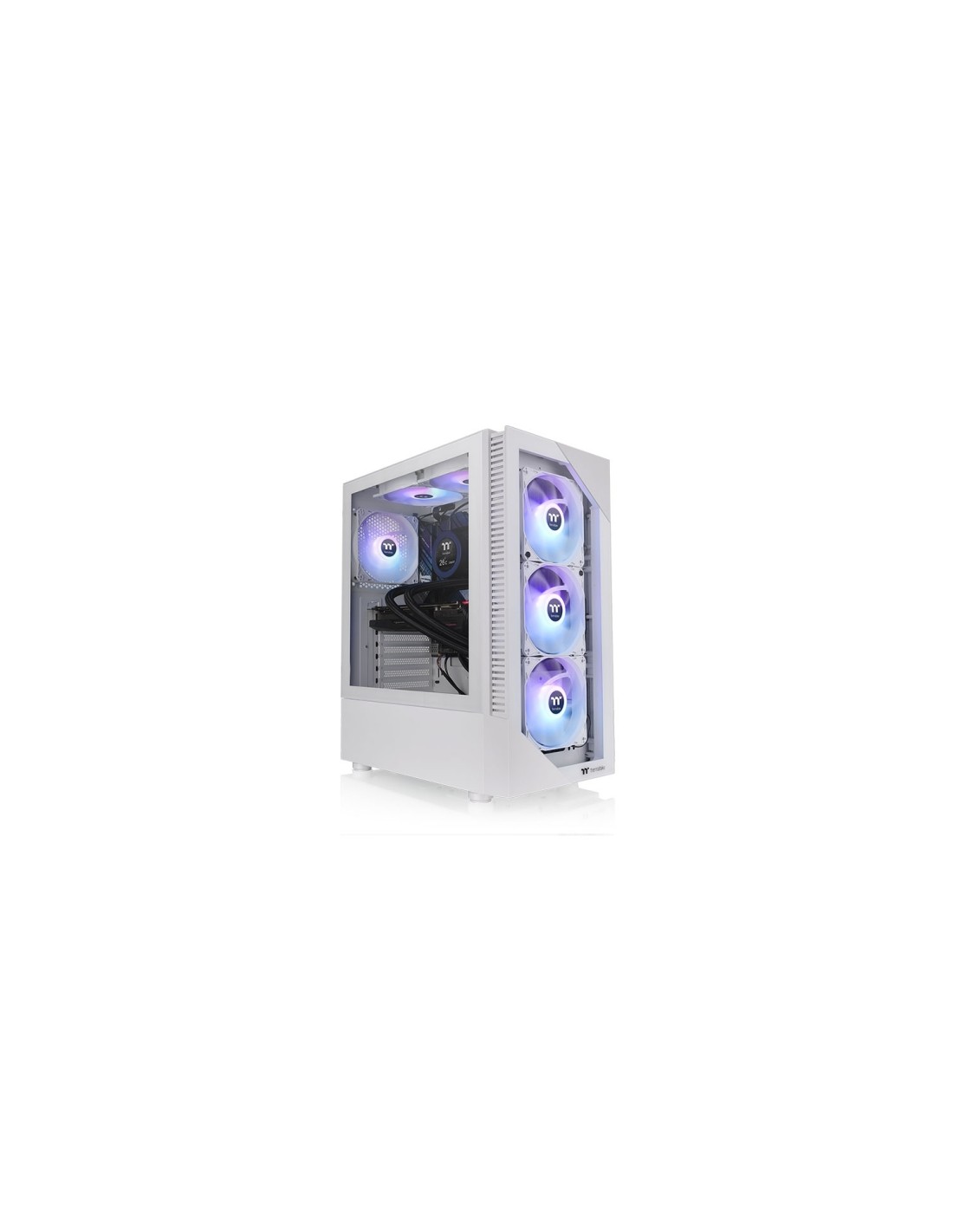 Thermaltake View 200 TG Snow ARGB Midi Tower Blanco