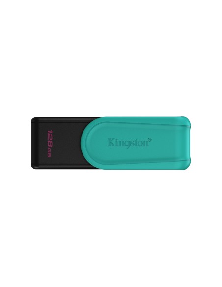Kingston Technology DataTraveler Exodia S 128GB Portable USB 3.2 Gen 1 (Black/Turquoise)