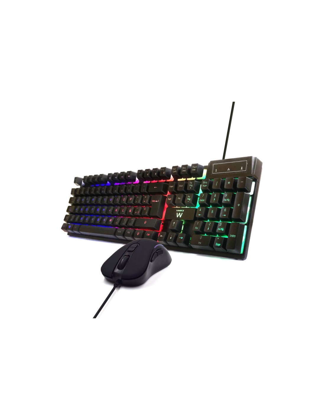 COMBO TECLADO/RATON EWENT PL3201 GAMING USB