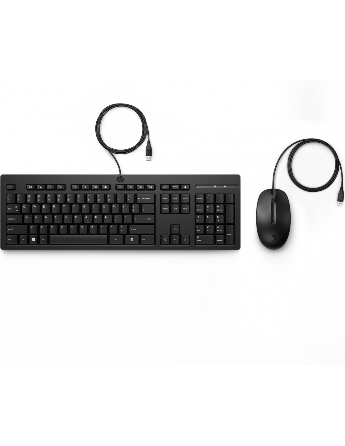 Hp 225 Combo de teclado y raton usb negro