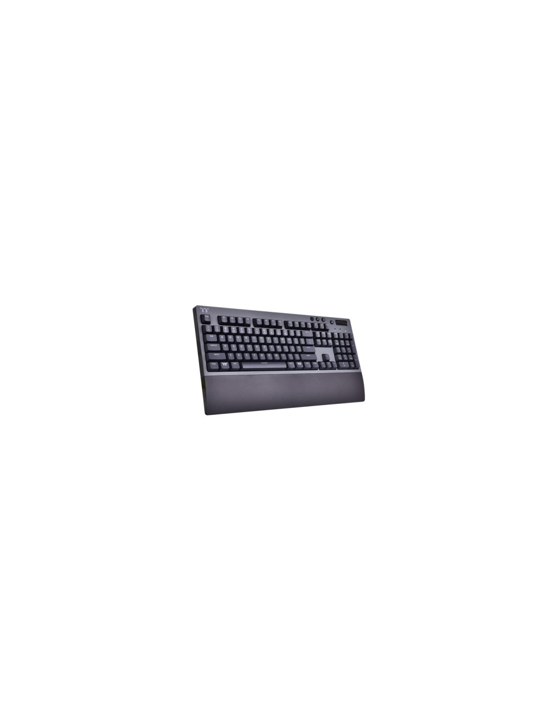 Thermaltake W1 Wireless teclado Juego USB + RF Wireless + Bluetooth Español Negro