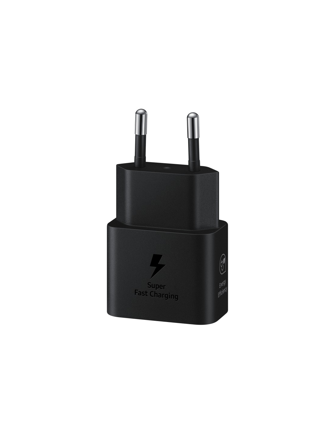 SAMSUNG QUICK CHARGER USB C 25W WITH DATA CABLE BLACK T2510XBE