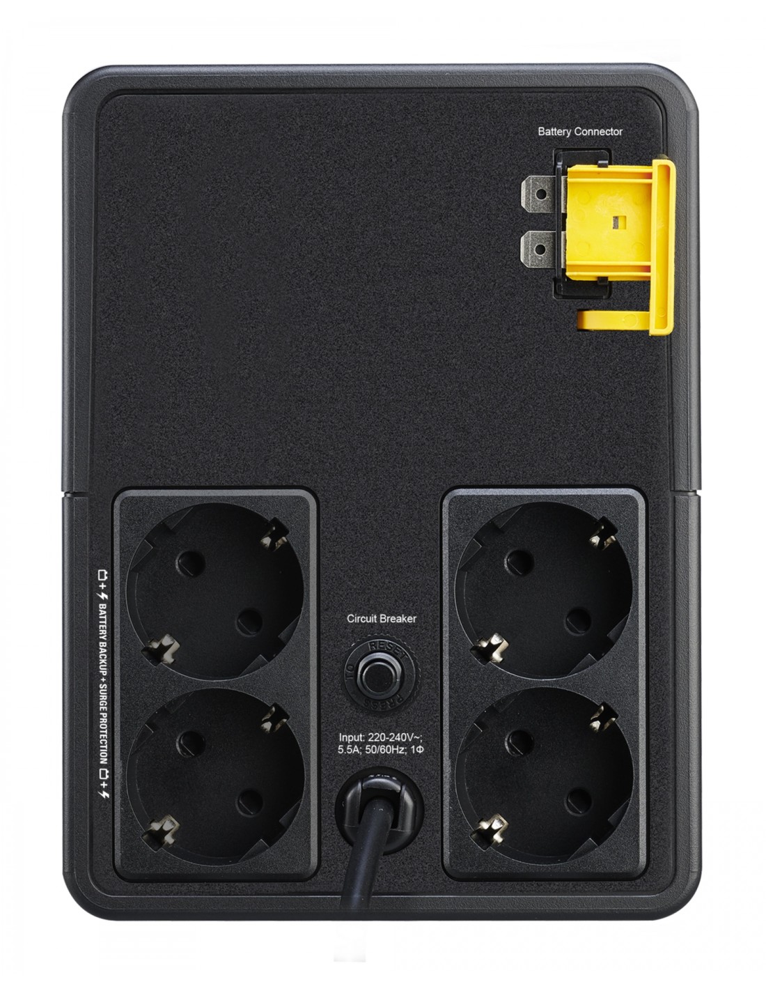 APC Easy UPS LÍ­nea interactiva 1200 VA 650 W Negro