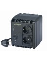 EnerGenie EG-AVR-0501 adaptador e inversor de corriente Interior 300 W Negro