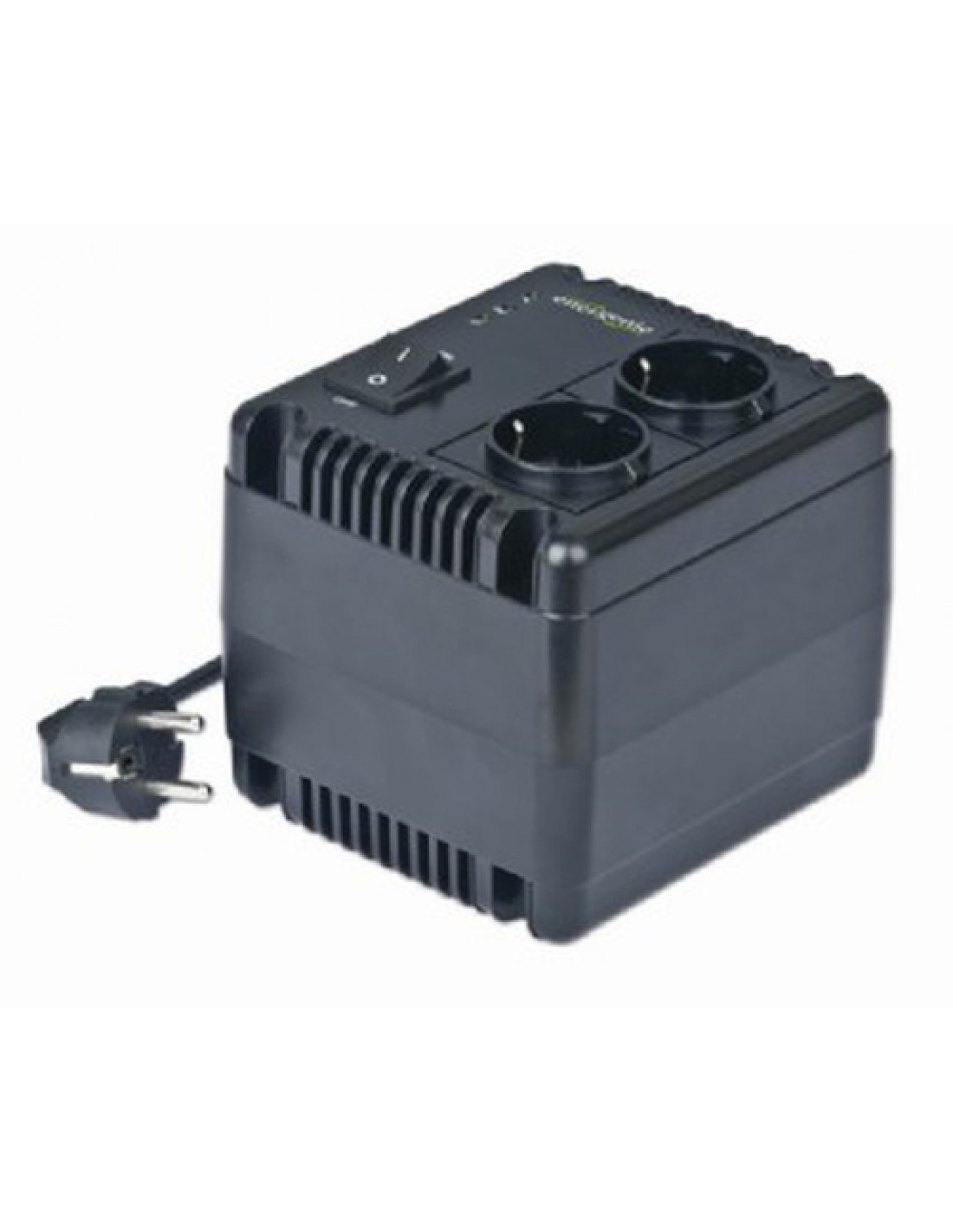 EnerGenie EG-AVR-0501 adaptador e inversor de corriente Interior 300 W Negro