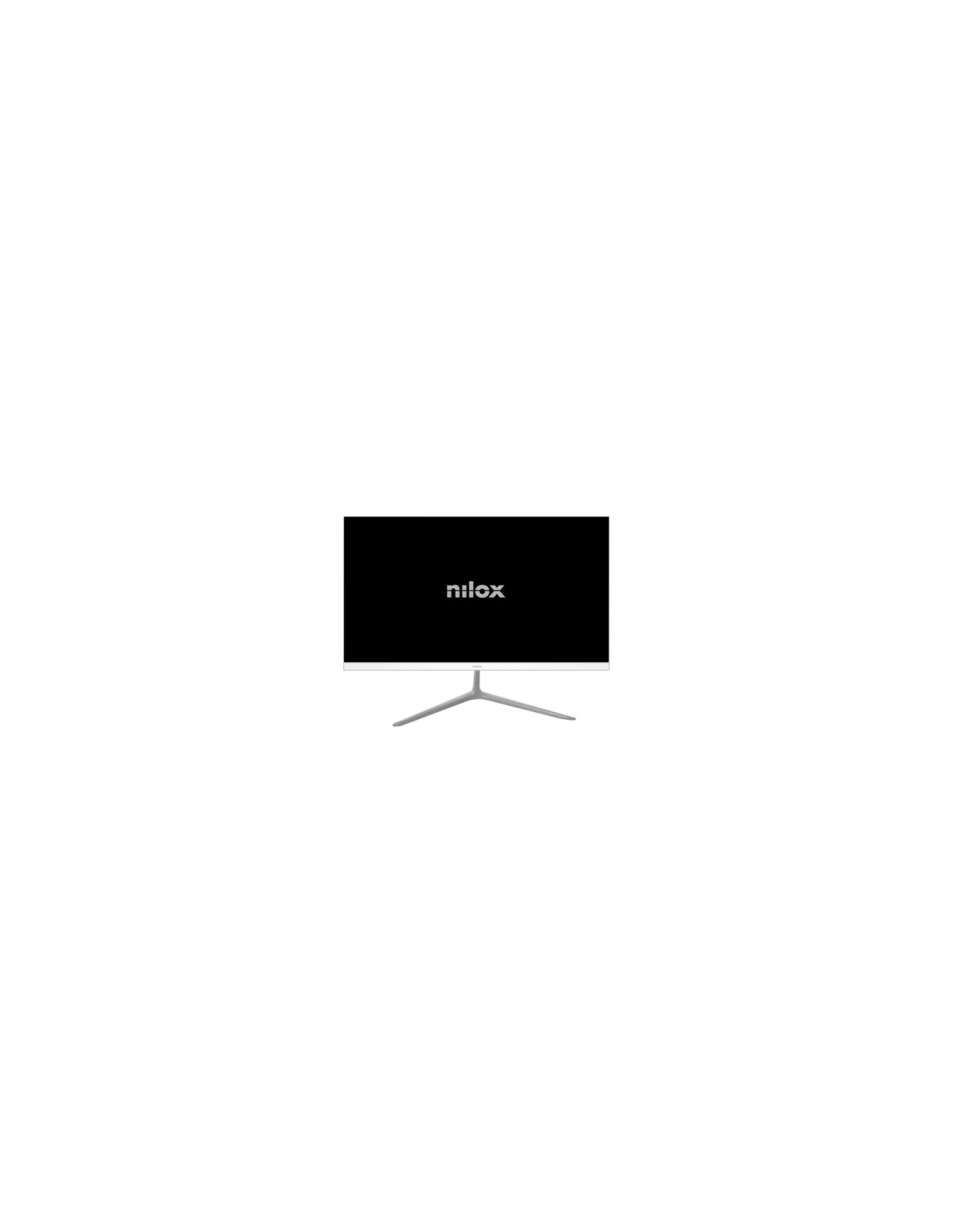 Nilox NXM24FHD1201W pantalla para PC 60,5 cm (23.8") Full HD LED Blanco