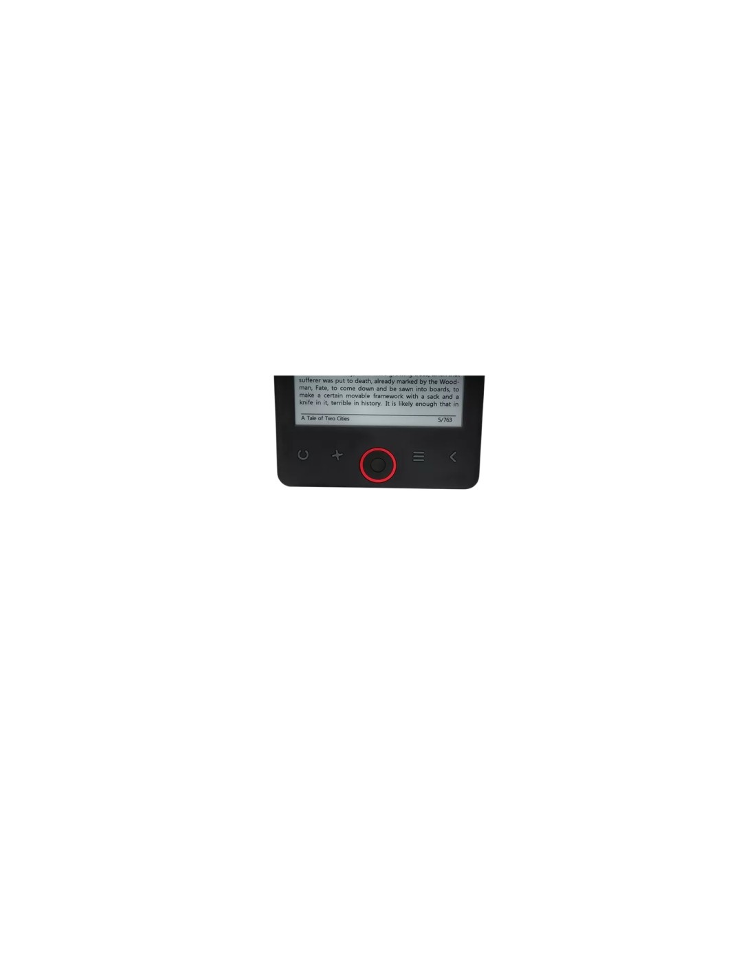 Denver Electronics EBO-635L Ebook  Pantalla 6"   4 GB Rom Negro Retroiluminado