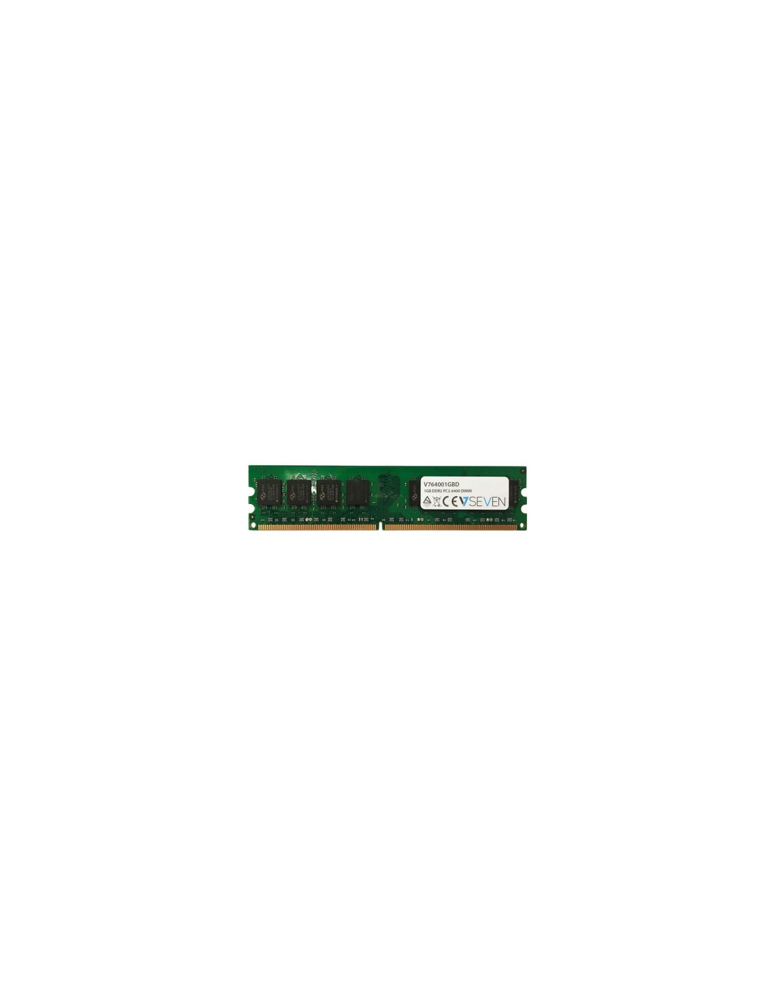 Memoria v7 non ddr2 1gb 800mhz cl6 V764001GBD