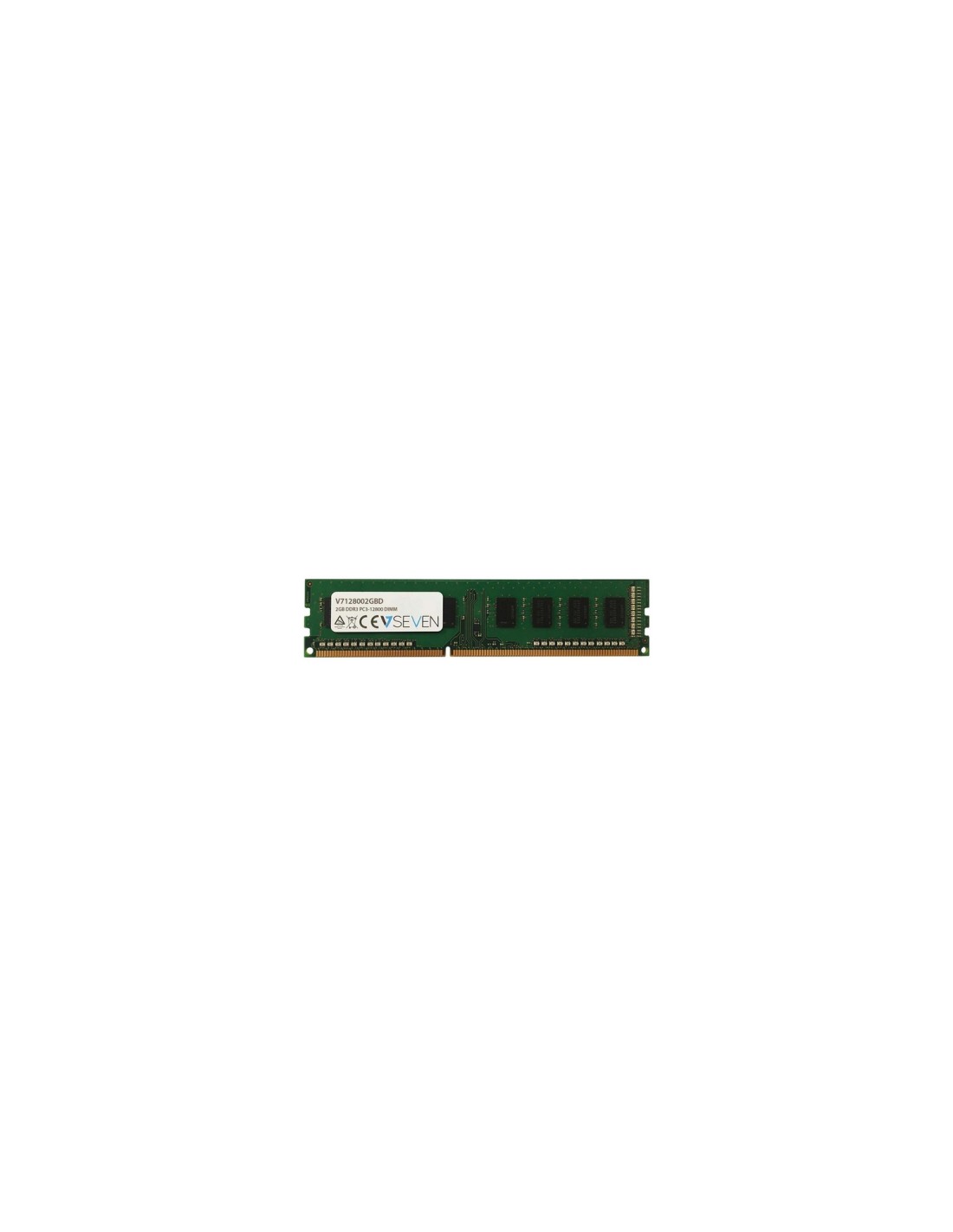 V7 módulo de memoria ram 2GB DDR3 PC3-12800 - 1600mhz DIMM Desktop - V7128002GBD