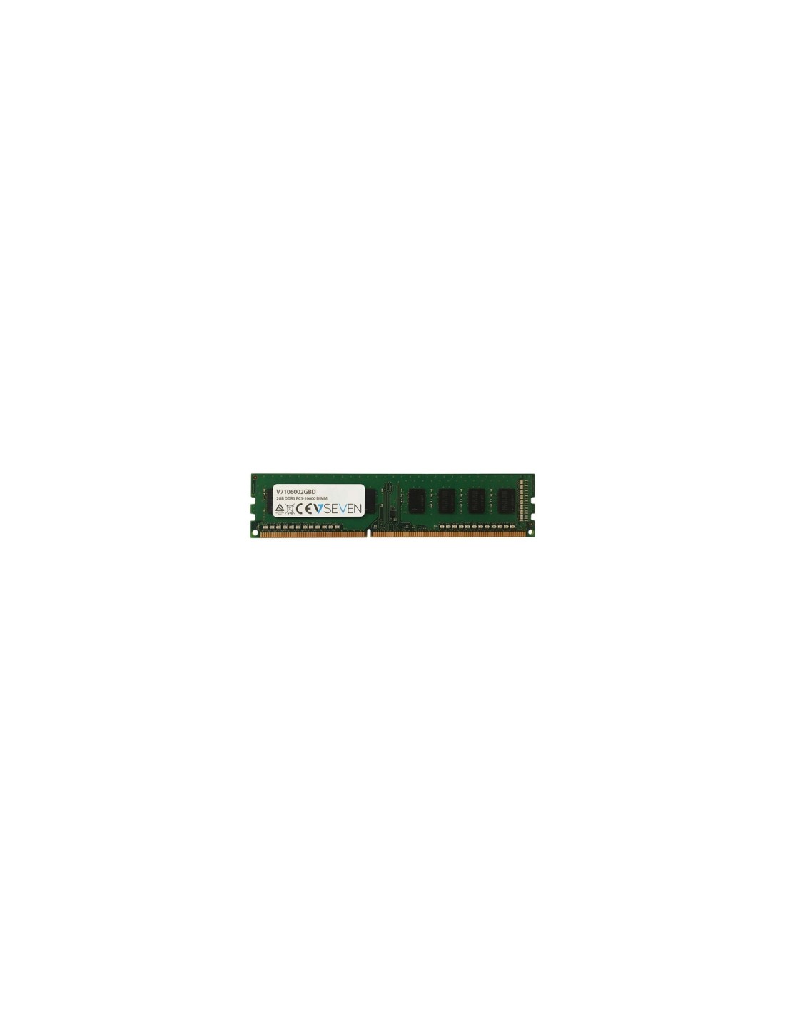 V7  módulo de memoria RAM 2GB DDR3 PC3-10600 - 1333mhz DIMM Desktop- V7106002GBD
