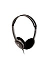 V7 casco Auriculares Diadema Conector de 3,5 mm Negro, Plata