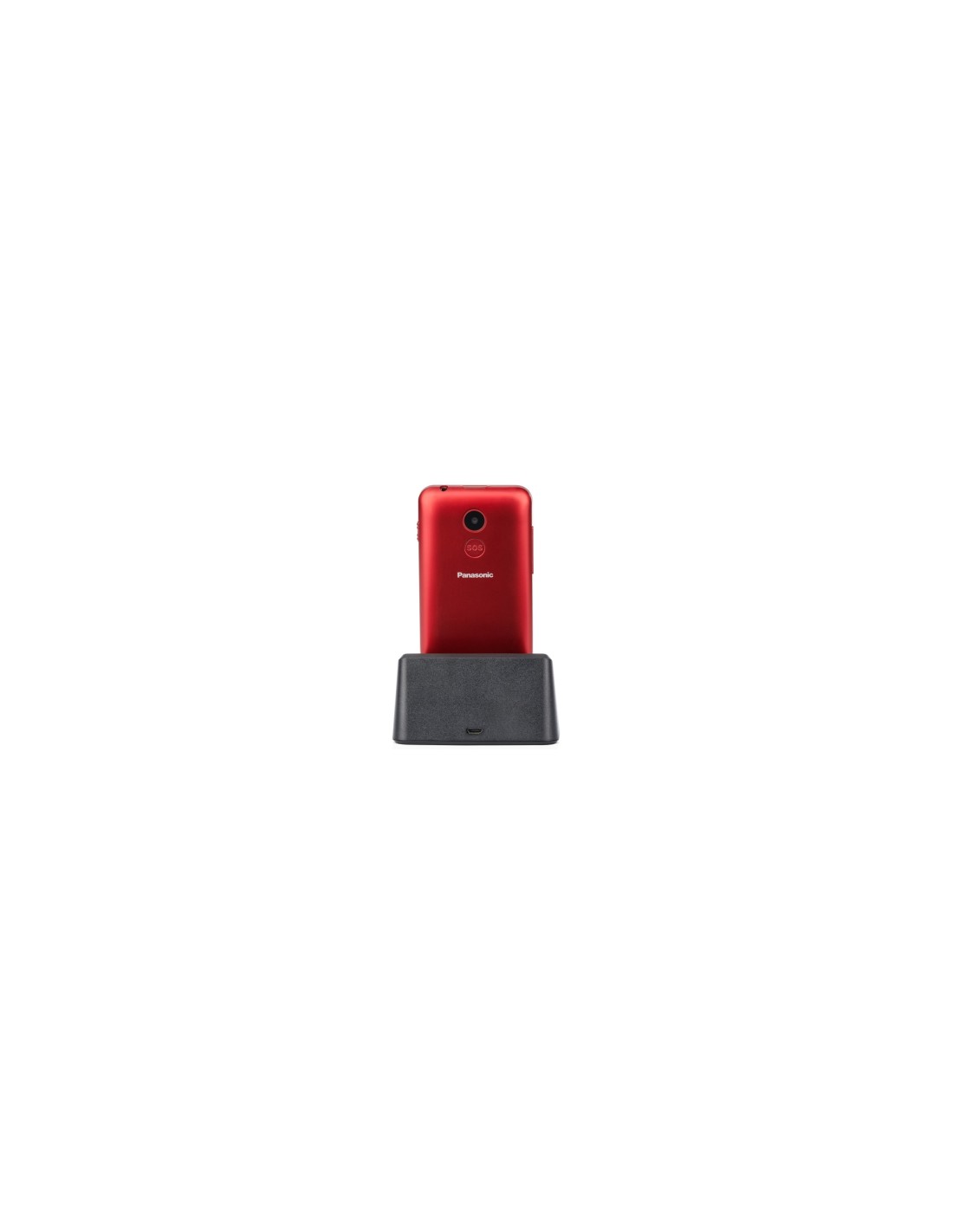 Panasonic KX-TU155EXRN teléfono móvil 6,1 cm (2.4") 102 g Rojo Teléfono con cámara
