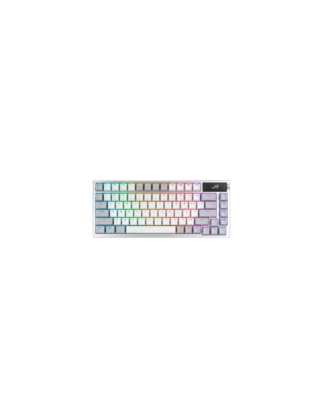 ASUS ROG Azoth teclado RF Wireless + Bluetooth QWERTY Blanco