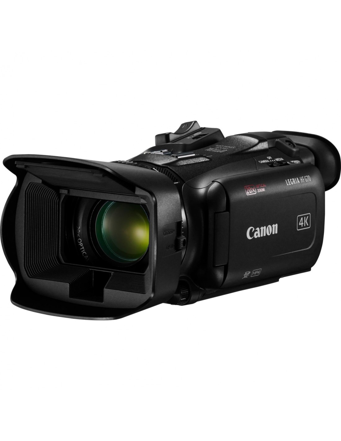 Canon LEGRIA HF G70 Videocámara manual 21,14 MP CMOS 4K Ultra HD Negro