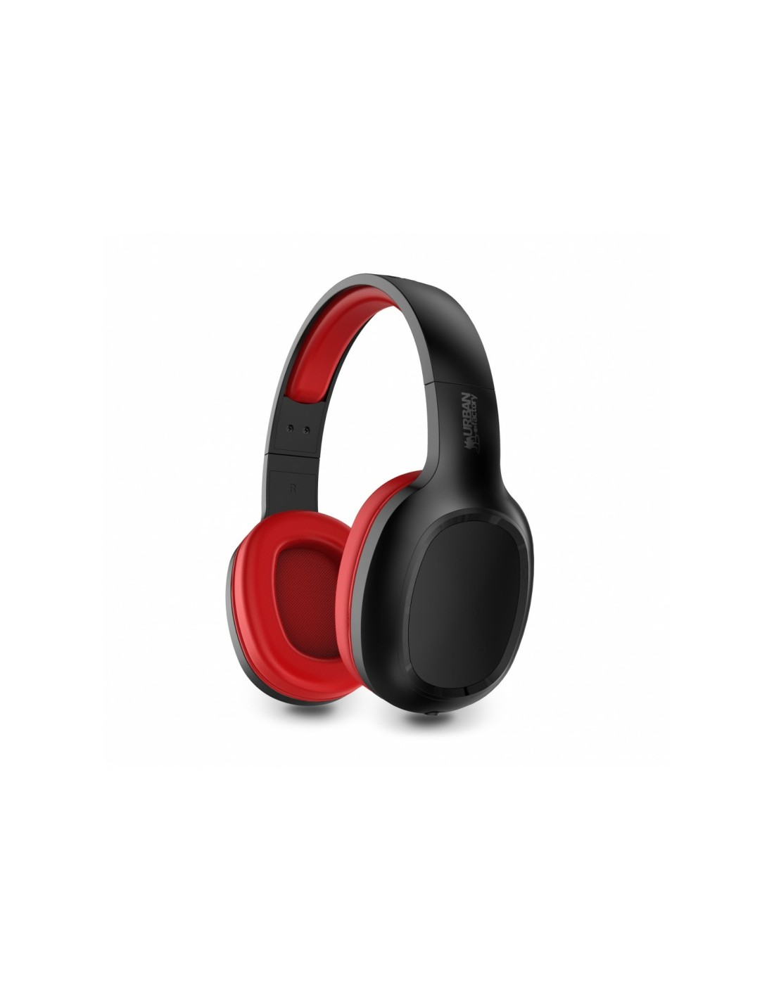 Urban Factory MOVEE Auriculares Inalámbrico Diadema Juego MicroUSB Bluetooth Negro, Rojo