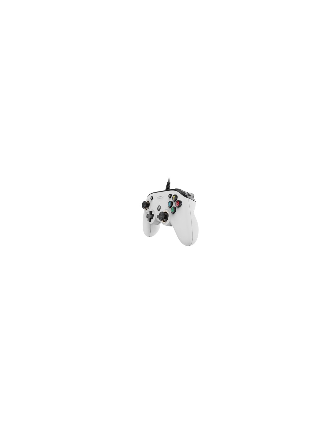 NACON Pro Compact Controller Blanco USB Gamepad Xbox One, Xbox Series S, Xbox Series X