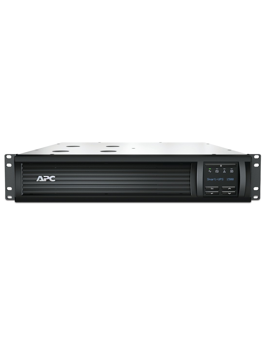 APC sistema de alimentación ininterrumpida (UPS) LÍ­nea interactiva 1500 VA, 1000 W, 4 salidas AC (2U) Negro