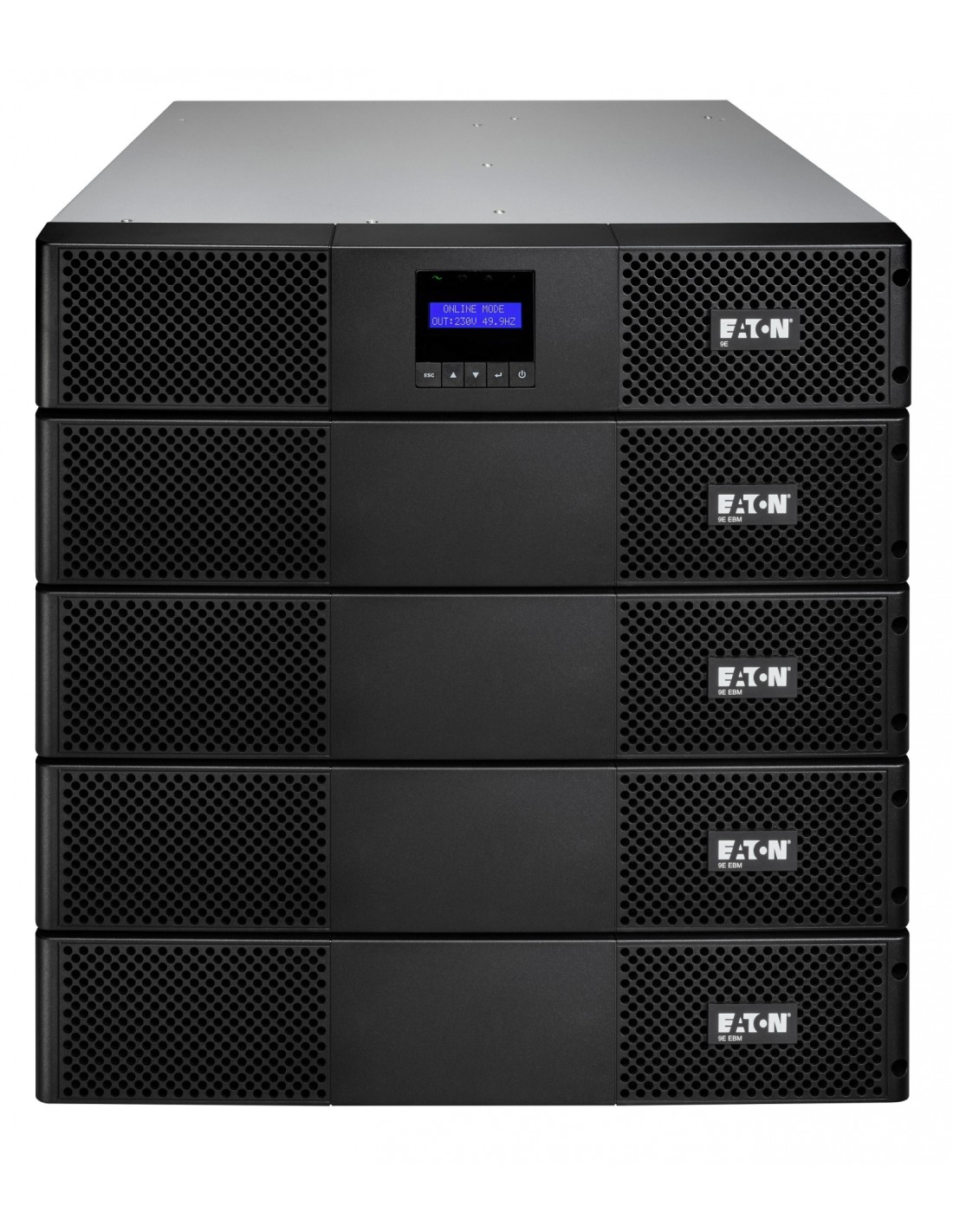 Eaton 9E2000IR sistema de alimentación ininterrumpida (UPS) Doble conversión (en lÍ­nea) 2 kVA 1800 W 6 salidas AC