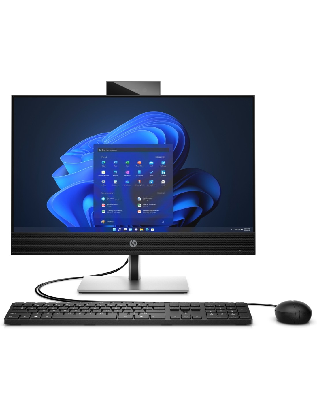 HP ProOne 440 G9 Intel® Core? i5 i5-14500T 60,5 cm (23.8") 1920 x 1080 Pixeles PC todo en uno 16 GB DDR5-SDRAM 512 GB SSD Window