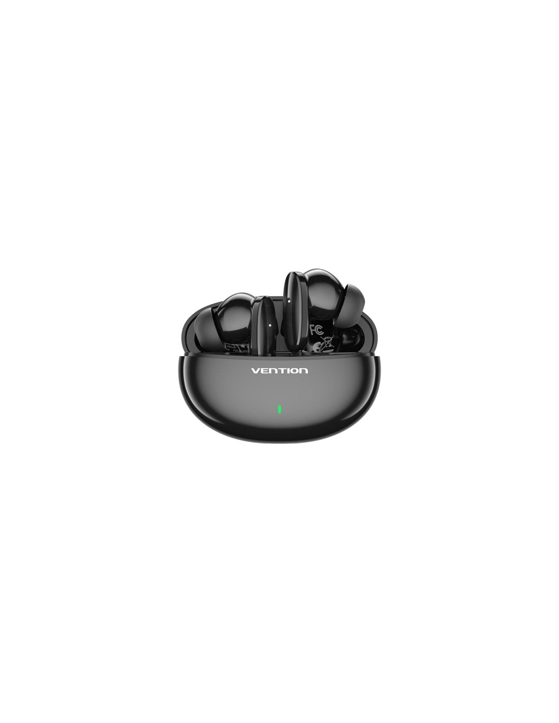 Vention Auriculares Bluetooth NBFB0 con estuche de carga/ Autonomía 7h/ Negros