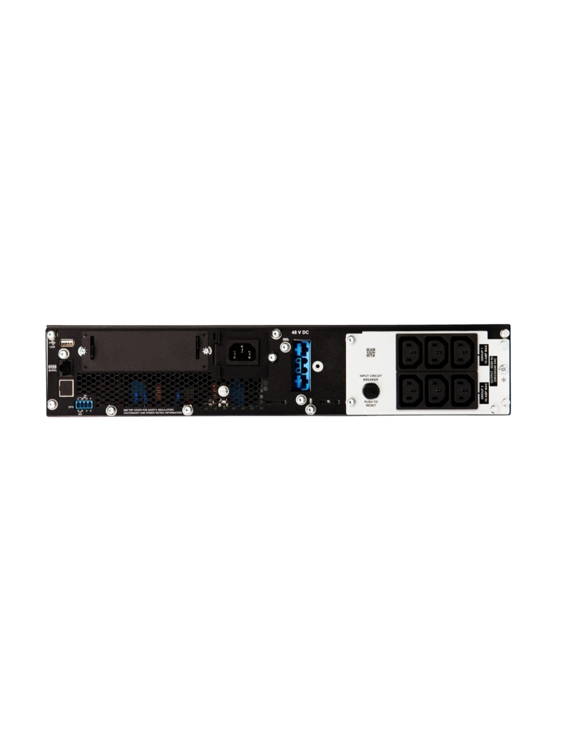 APC SRT1500RMXLI-NC sistema de alimentacion ininterrumpida UPS Doble conversion en linea 1500va 1500w negro