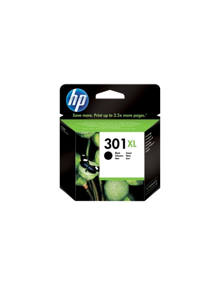 HP Cartucho de tinta original 301XL de alta capacidad negro