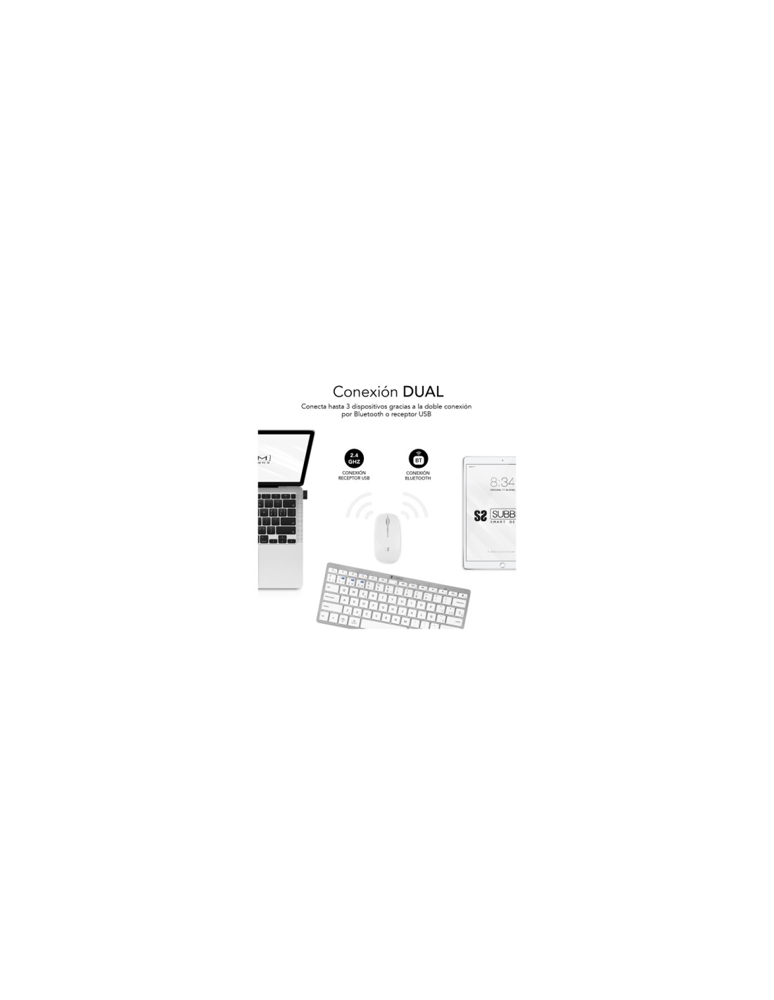 SUBBLIM SUBKBC-OCO010 teclado