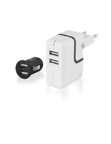 Ewent EW1206 cargador de dispositivo móvil Teléfono móvil, MP3,