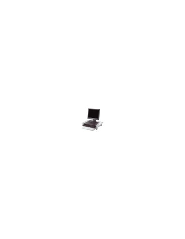 Fellowes Office Suites 71,1 cm (28") Escritorio Negro, Plata