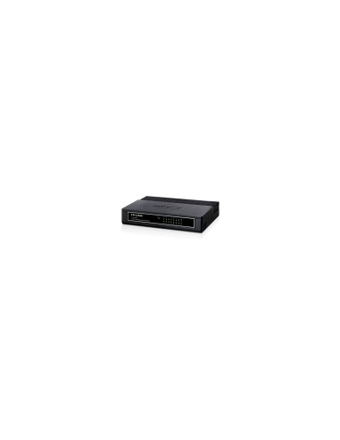 TP-Link TL-SF1016D No administrado Fast Ethernet (10/100) Negro