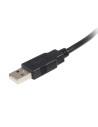 CABLE STARTECH USB A-B 2m 480 Mbit/s NEGRO USB2HAB2M