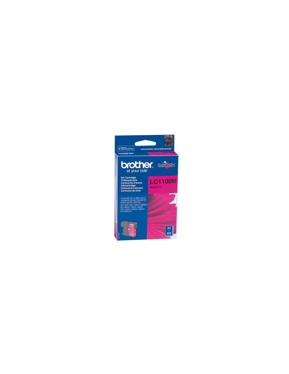 CARTUCHO BROTHER LC-1100 MAGENTA LC1100M