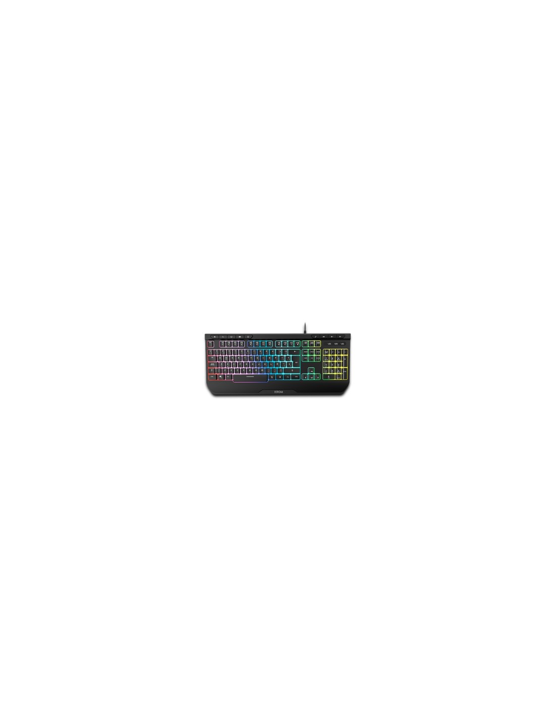 Krom Kenya teclado Ratón incluido USB Negro