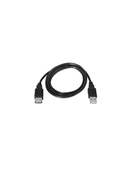 Nanocable CABLE USB 2.0, TIPO A/M-A/H, NEGRO, 3.0 M