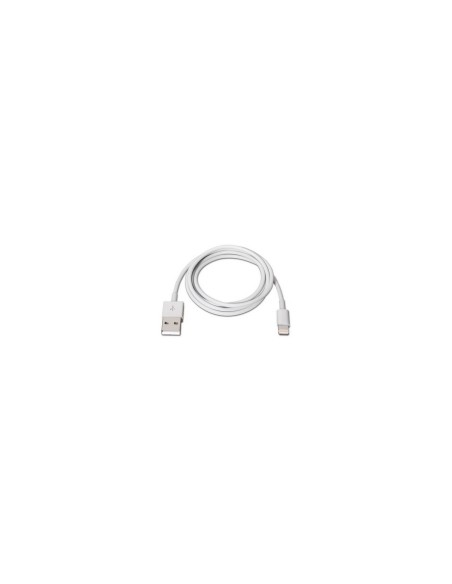 Nanocable CABLE LIGHTNING IPHONE A USB 2.0, IPHONE LIGHTNING-USB A/M,