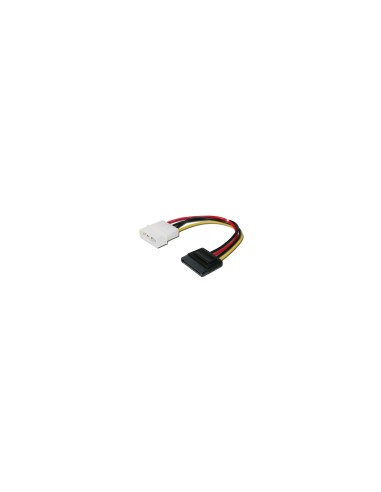 Nanocable CABLE SATA ALIMENTACION 5.25"(MOLEX 4PIN)/M-SATA/H 16CM OEM