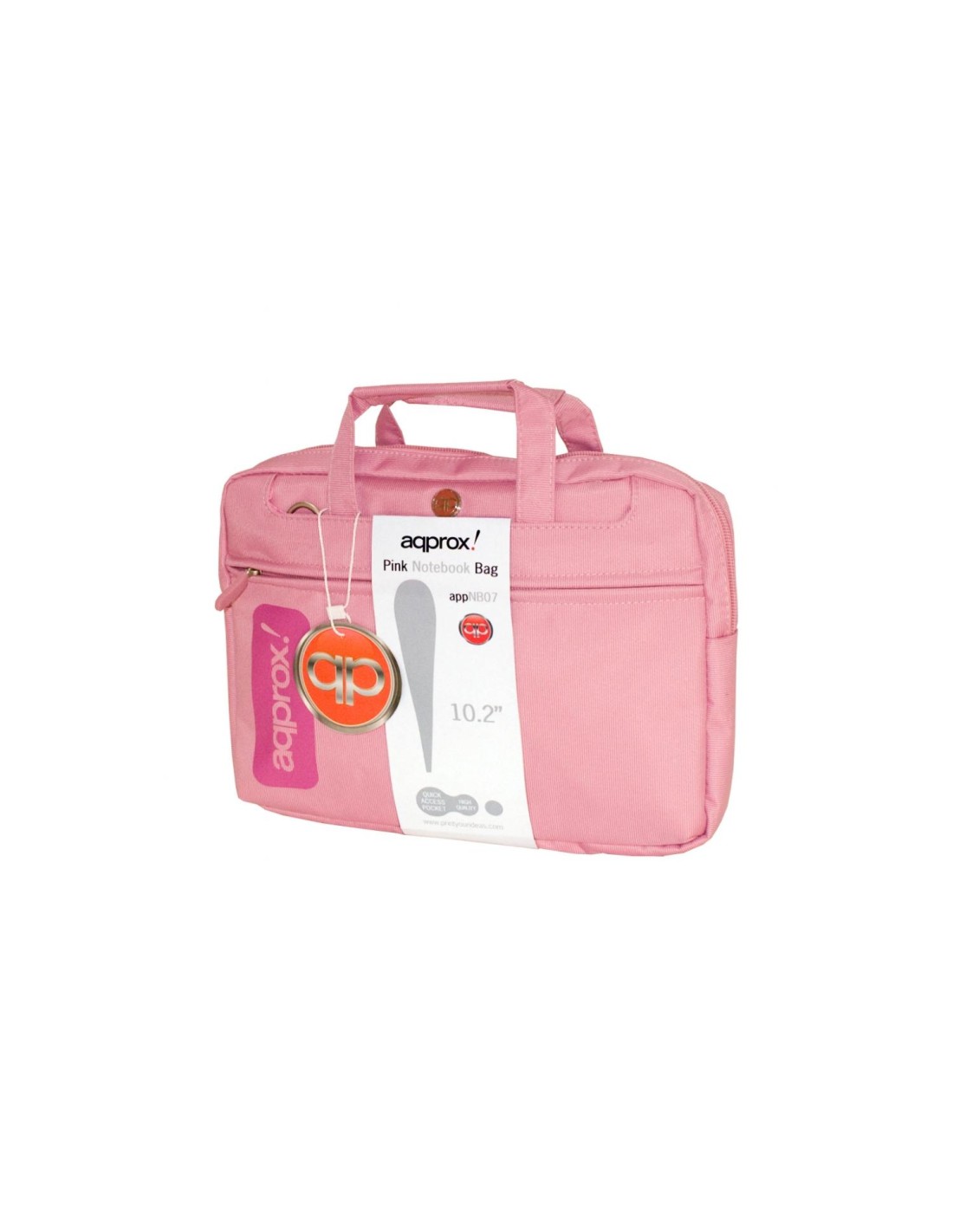 MALETIN PORTATIL APPROX 10.2p ROSA APPNB07