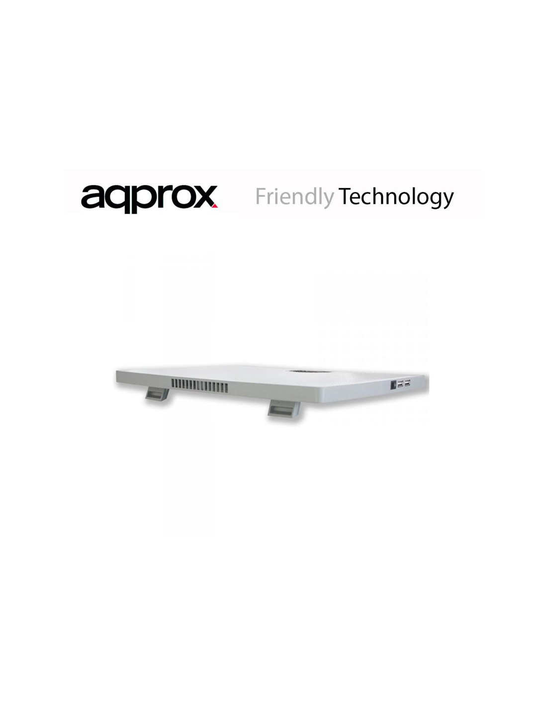 SOPORTE PORTATIL APPROX 15.4p BLANCA-GRIS APPNBC05W