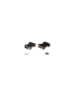 Ewent EC1250 cambiador de género para cable DVI-I 24+5 VGA Negro
