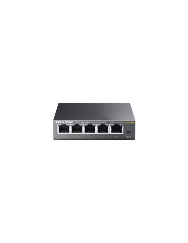 TP-Link TL-SG105E Gestionado L2 Gigabit Ethernet (10/100/1000) Negro