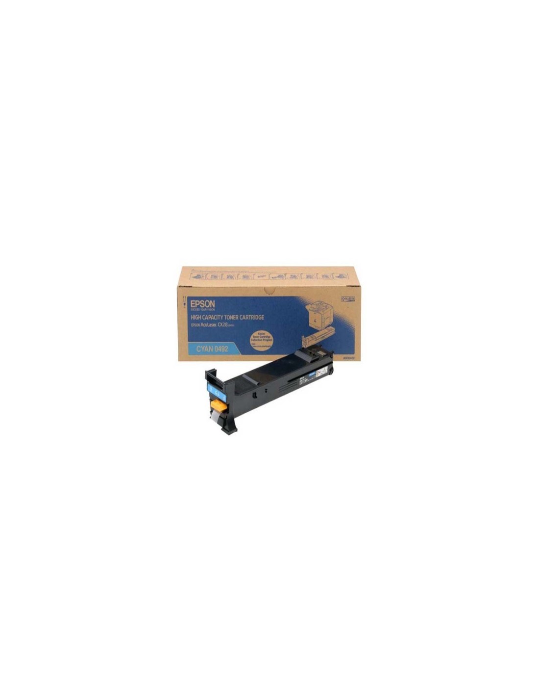 TONER EPSON AL-CX28DN CIAN ALTA CAPACIDAD C13S050492