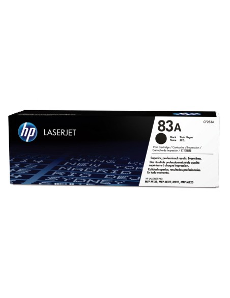 HP Cartucho de tóner original LaserJet 83A negro