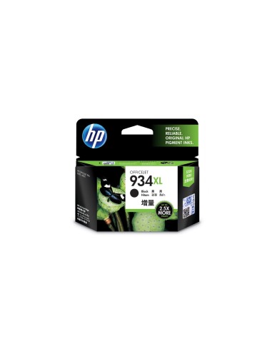 HP Cartucho de tinta original 934XL de alta capacidad negro