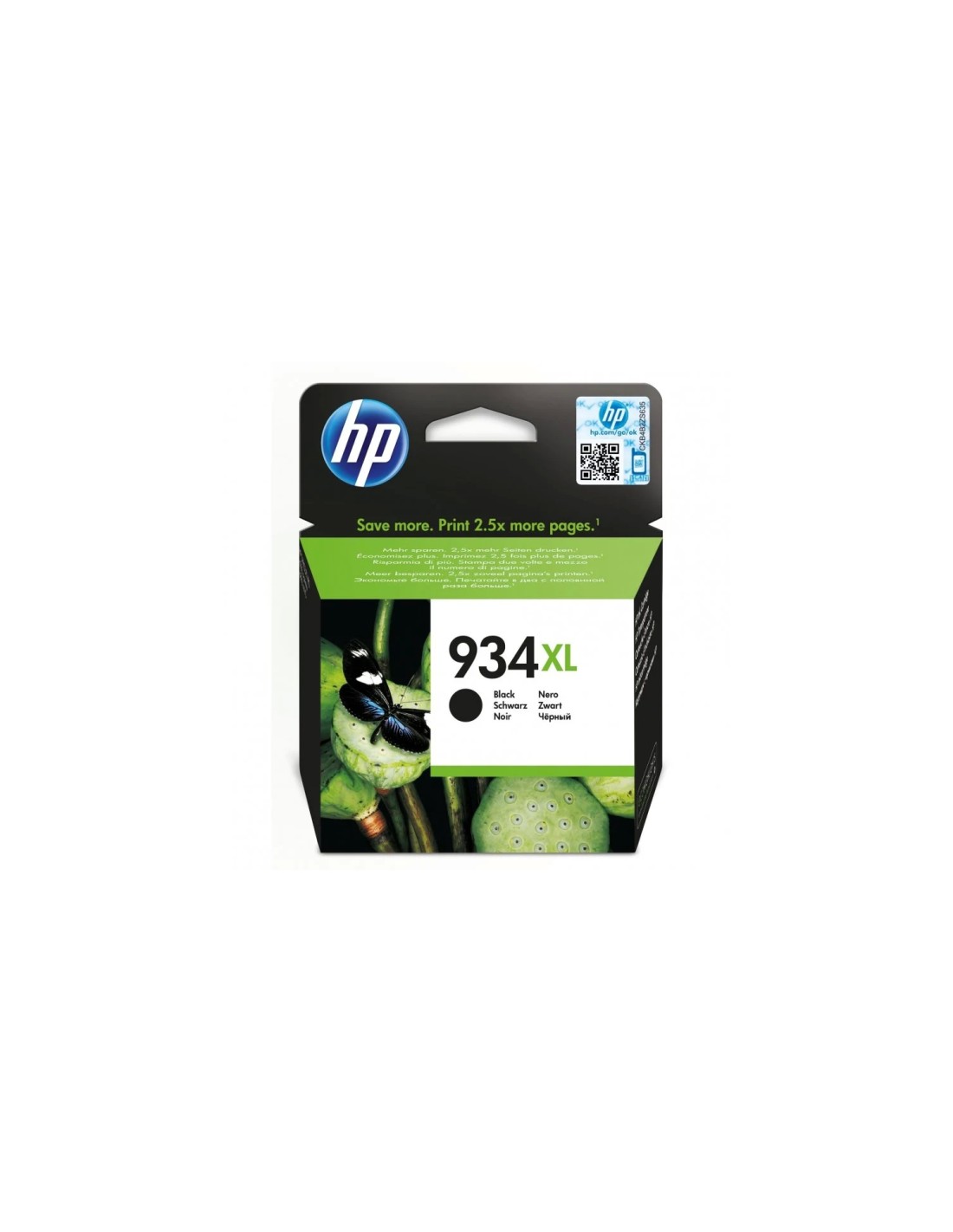 HP 934XL Cartucho Tinta Original Alta capacidad Negro