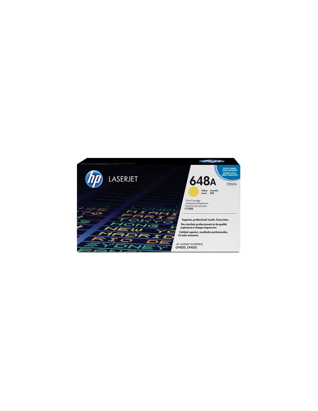 TONER HP 648A  AMARILLO CE262A