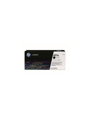 HP Cartucho de tóner original LaserJet 651A negro