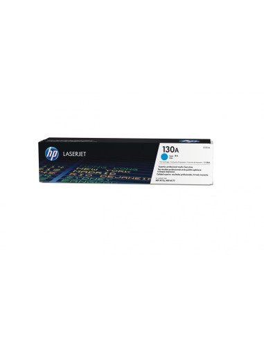HP Cartucho de tóner original LaserJet 130A cian
