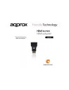 ADAPTADOR HDMI H A MINI HDMI M APPROX APPC18